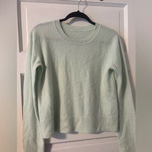 Soft by Naadam mint green crewneck sweater